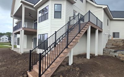 Custom Deck Project Taking Shape in Sun Prairie, Wisconsin